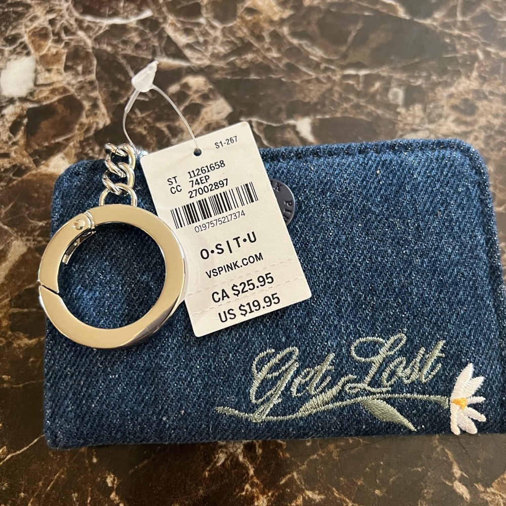 Victoria Secret PINK Foldover Card Case